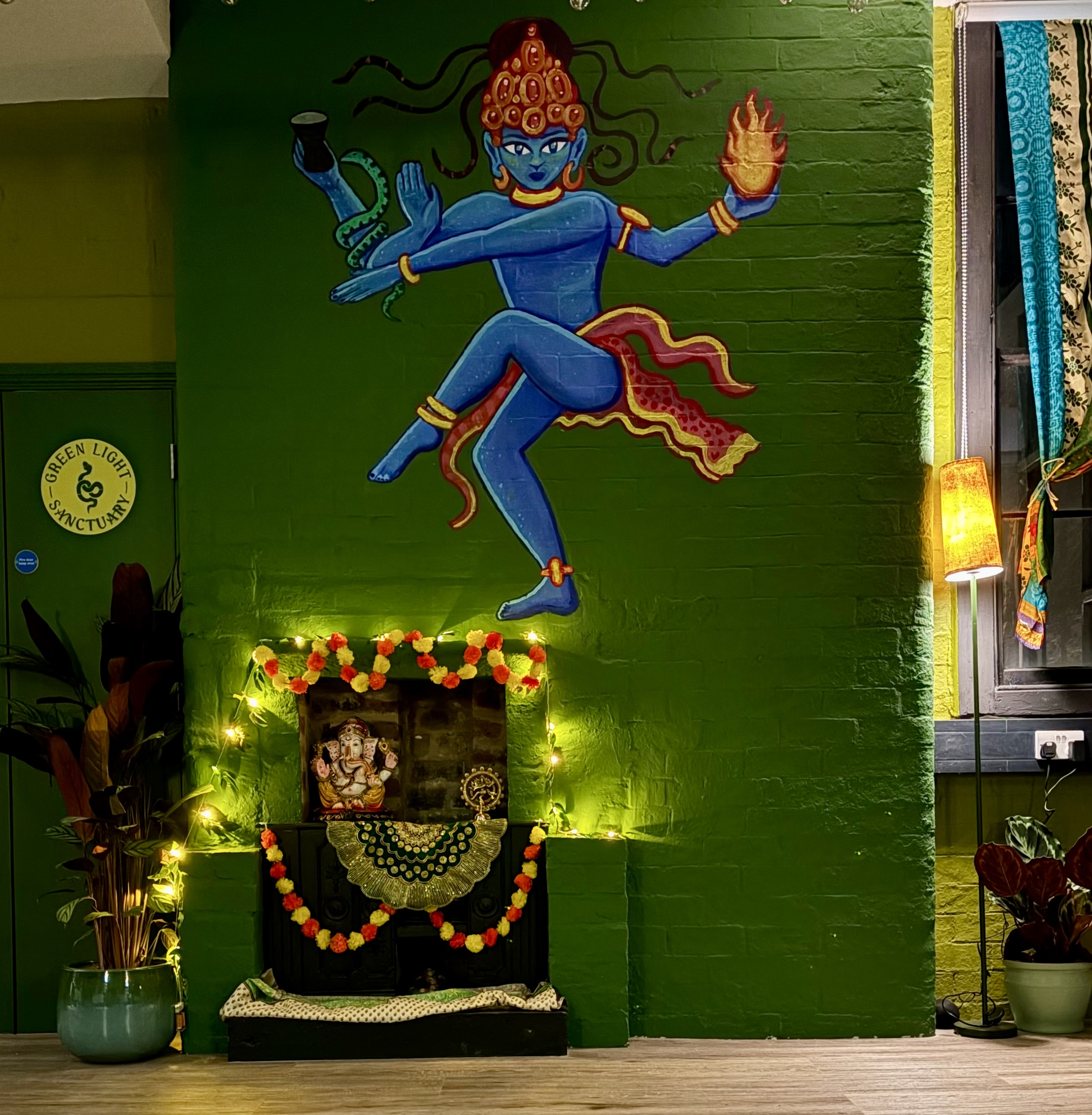 Green Light Sanctuary — studio interior
